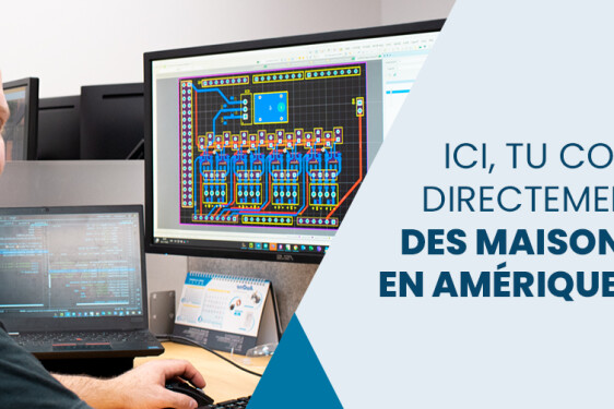 H_Ici, tu contribues directement au confort des maison partout en amérique du nord.